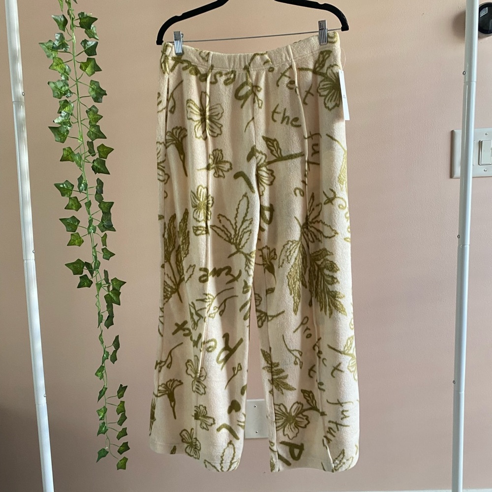 Urban Outfitters Out from Under Edith Fleece Straight Lounge Pant